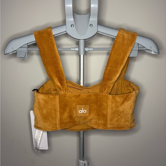 NWT Alo Micro Corduroy Winter Break Bra - Picture 2 of 4